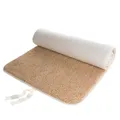 Yogamatte Kontrast, 20mm Florhöhe, braun (90 x 200 cm)