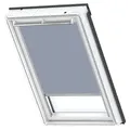 VELUX Sichtschutzrollo Uni Blau 9050, FK08, Aluminiumschiene,GGU,Manuell,VELUX