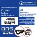 Für CITROEN Berlingo Typ ER/ EC/ K9 06.2018-jetzt AHK abn +13pol sp. E-Satz KPL