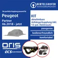 Für PEUGEOT Partner Typ K9 06.2018-jetzt AHK abn. +13pol spez E-Satz NEU ABE TOP