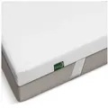 Beautissu, Topper 7 Zonen Matratzentopper BeauNuit MT 180x200cm für Matratzen bis 30 cm, 7 cm hoch, Polyurethan, Matratzenschoner rutschfest atmungsaktiv 7 cm Viscoschaum weiß 180 cm x 200 cm x 7 cm