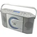 Soundmaster RCD1770SI, Tragbar, Digital, DAB, FM, PLL, 1 W, MP3, 3,5 mm - Silber