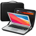 FINPAC Tasche Hülle für 13" MacBook Air M4 M3 M2 A3240 A3113 A2681 2025-2018, 14" MacBook Pro M4/M3/M2/M1 2024-2021, MacBook Pro 13 2022-2016, stoßfest Laptoptasche mit Tasche für 13" iPad Pro/Air