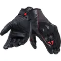 Dainese Karakum Ergo-Tek Magic Connection, Handschuhe - Schwarz/Schwarz - S