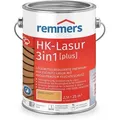 Hk-lasur 3in1 [plus] Pinie/lärche, Matt, 2,5 Liter, Holzlasur, Premium Holzlasur Außen, 3fach Holzschutz Mit Imprägnierung + Grundierung + Lasur - Remmers