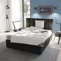 Spessarttraum Daunendecke Blue normal, Füllung: 60% Daunen, 40% Federn 200x200 cm