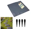 GarPet Klickfliesen 8er Set Trittplatten Garten Gehwegplatten Kunststoff 40x40 Trittsteine