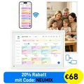 TABWEE 10,1Zoll Digital Kalender Desktop Digitaler Bilderrahmen und Kalender Neu