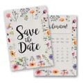 15 Postkarten Save the Date I DIN A6 I Wildblumen Motiv I Set Hochzeit I dv_1280