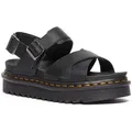 DR. MARTENS Voss Riemchensandale, Plateausandale, Sandalette, Sommerschuh mit Schnallenverschlüssen schwarz 42 EU
