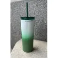 Starbucks Tumbler Thermobecher Cold Go Edelstahl Dual grün-weiß 16oz - Grün/Weiß