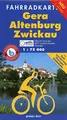 Fahrradkarte Gera, Altenburg, Zwickau: Mit Radwanderweg Thüringer Städtekette. Mit Tourentipps. Offizielle Karte des ADFC-Landesverbandes Thüringen. ... und reißfest (Fahrradkarten)