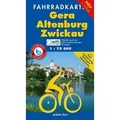 Fahrradkarte Gera, Altenburg, Zwickau 1:75.000