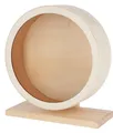 Kerbl Pet Hamsterlaufrad aus Holz, Ø 29cm, mit Korklauffläche, geschlossen; sicher, krallenschonend, geräuscharm, ideal für Hamster, andere Kleinnager