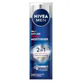 NIVEA MEN Anti-Age 2in1 Power Feuchtigkeitspflege (50 ml), mit LSF 30, Thiamidol und Hyaluronsäure für Sonnenschutz, dunkle Flecken und jünger aussehende Haut