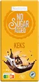 frankonia CHOCOLAT NO SUGAR ADDED Vollmilch Keks Schokolade, glutenfrei, 90 g