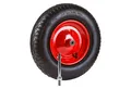 Grafner Schubkarren-Rad Schubkarrenrad luftbereift Metallfelge Achse 4.80/4.00-8PU (1 St), inkl. Achse