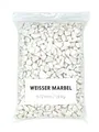 Landare Kies weiß 1,8 kg – Aquarienkies – dekorativer Kies – Kieselsteine – Kies für den Außenbereich – Kiesel – Kieselsteine für Aquarium Dekoration (9 – 12 mm) (weiß)