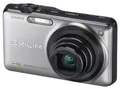Casio Exilim EX-ZR10 Highspeed-Digitalkamera (12,1 Megapixel, 7-fach opt, Zoom, 7,6 cm (3 Zoll) Display, bildstabilisiert) silber