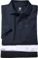 Otto Kern Poloshirt Herren im 3er Pack, T-Shirt mit Polokragen aus 100% Baumwolle, 3 Polohemden Herren Kurzarm im Set, Gemischt, Gr. M