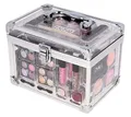 ZMILE COSMETICS Acrylic transparenter Kosmetikkoffer vegane Kosmetik mit Schminke - Make Up Set für unterwegs, zum Reisen und Verschenken