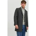 JACK&JONES Herrenmantel aus Wolle, JJEMOULDER - Dunkelgrau - M