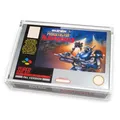 RetroRetter 1x Acryl Case für Super Nintendo (SNES) Spiel OVP - Game UV Schutz Hülle Box Protector Schutzhülle