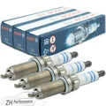3x BOSCH ZQR8SI302 Zündkerze 0 242 129 512 Iridium für BMW Peugeot Mini