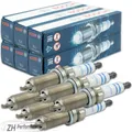 6x BOSCH ZQR8SI302 Zündkerze 0 242 129 512 Iridium für BMW Peugeot Mini