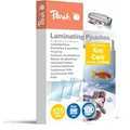 Peach Laminierfolie 64x99mm Key Card | 125 mic | 100 St. | glänzend | geeignet für alle Laminiergeräte | PP525-09