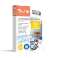 Peach Laminierfolien 64x99mm Key Card - 125 mic - 100 pouches - glänzend - kompatibel mit Laminiergeräten aller Markenhersteller - PP525-09