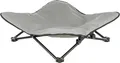 TRIXIE Camping-Bett - beige/schwarz - 69 × 20 × 69 cm
