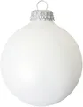 Krebs Glas Lauscha Weihnachtsbaumkugel CBK84700, Weihnachtsdeko, Christbaumschmuck, Christbaumkugeln Glas (8 St)