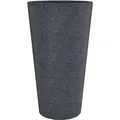 Scheurich Pflanzgefäß Coneo High Ø 39 cm Schwarz Granit