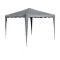Dema - Pavillon Gartenpavillon Faltpavillon 3x3m Grau Garten Partyzelt