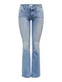 ONLY Onlblush Lw Flared DNM Rea155 Noos