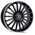 Keskin Wheels Kt15 Black Lip Polish 7x17 ET 40 5/114.3 Alufelge Schwarz