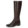 CAPRICE Damen Kniehohe Stiefel aus Leder, Braun (DK BROWN NAPPA), 38,5