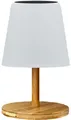 Solar Tischlampe WOOD h25cm