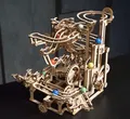 UGEARS MURMELBAHN MIT STUFENWINDE  Bausatz Mechanisches 3D Holzpuzzle Holzmodell