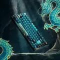 AKKO MOD 007B V3 HE "Year of the Dragon" Gaming Tastatur V2 -Akko Astrolink Magnetschalter (ISO-DE/FR/UK) - Cyan