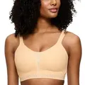 Triumph Triaction Energy Lite Padded Sports Bra EX BH Sand C 70 Damen