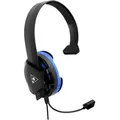 Turtle Beach Recon Chat für PS4 Schwarz/Blau Over-Ear Headset - Blau/Schwarz