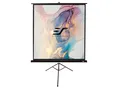 ELITE SCREENS TRIPOD - MOBILE STATIV PROJEKTIONSLEINWAND Faltrahmenleinwand (Schwarz / 1:1 / 127 x 127-MaxWhite)
