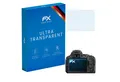 atFoliX Schutzfolie Displayschutz für Nikon D5600, (3 Folien), Ultraklar und hartbeschichtet