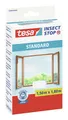 Tesa Fliegengitter Stand Klettband für Fenster weiß 1,5m:1,8m - 55680-00000-02