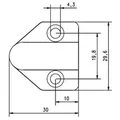 Assa Abloy effeff Kabelübergang 10318W-------00