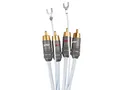 Supra Cables Phono 2RCA-SC analoges Verbindungskabel 2m