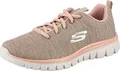 Skechers Graceful - Twisted Fortune 12614-NTCL, Women Sneakers, Beige, 37 EU