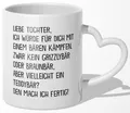 Tochter Geschenk Geburtstag 18 Jahre Kind Tasse Abi Bachelor Master Weihnachten